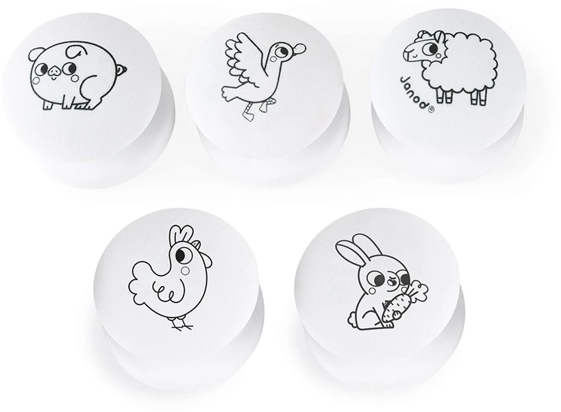 Janod Stampinoo - Stempels Boerderij 3 Janod Stampinoo - Stempels Boerderij