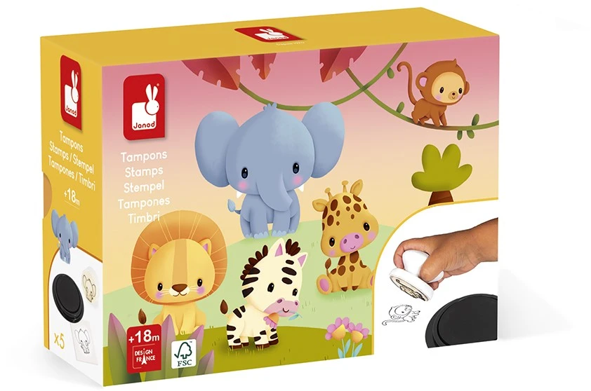 Janod Stampinoo - Stempels Savannah 4 Janod Stampinoo - Stempels Savannah – Bild 2