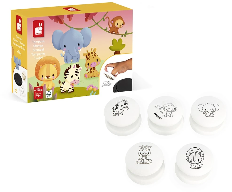 Janod Stampinoo - Stempels Savannah 5 Janod Stampinoo - Stempels Savannah – Bild 3