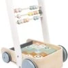 Janod - Sweet Cocoon ABC Buggy - Baby Lauflernwagen Aus Holz Mit 20 Alphabet Bausteinen Mit Zahlen + Abakus - Farben Auf Wasserbasis - Ab 1 Jahr, J04408 -Djeco Geschaft janod sweet cocoon abc buggy baby lauflernwagen aus holz mit 20 alphabet bausteinen mit zahlen plus abakus farben auf wasserbasis ab 1 jahr j04408