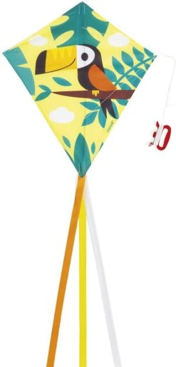 Janod Tropik Outdoor - Vlieger Toekan -Djeco Geschaft janod tropik outdoor vlieger toekan 2