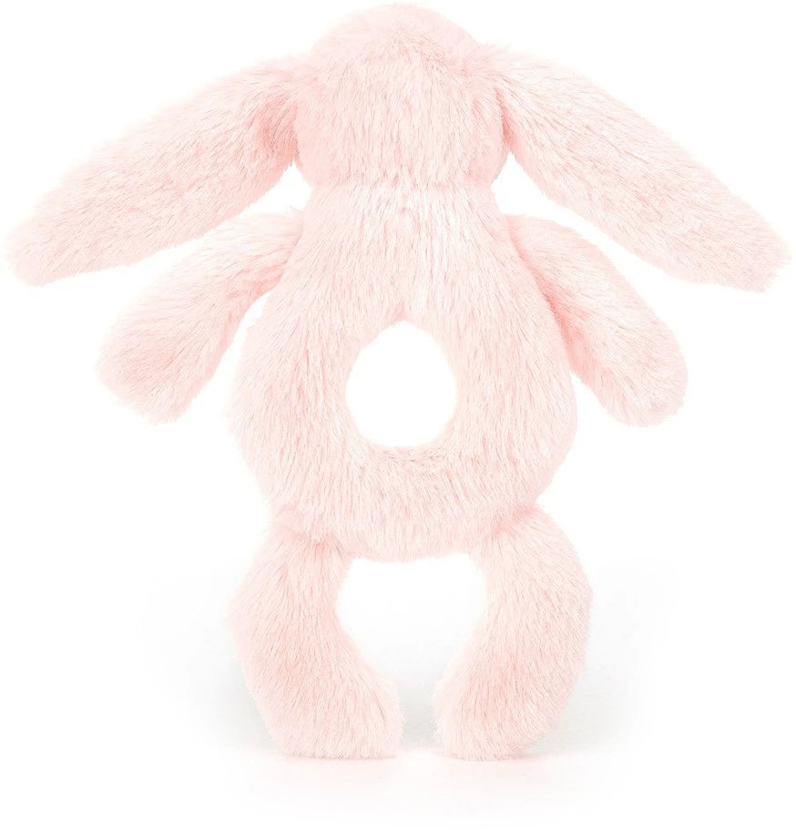 Jellycat Bashful Greifring Hase Rosa 5 Jellycat Bashful Greifring Hase Rosa – Bild 3