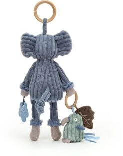 Jellycat Cordy Elefant Aktivitätenspielzeug - 28cm -Djeco Geschaft jellycat cordy elefant aktivitaetenspielzeug 28cm 3