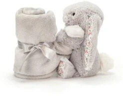 Jellycat Hase Blossom Silber Schnuffeltuch -Djeco Geschaft jellycat hase blossom silber schnuffeltuch 2