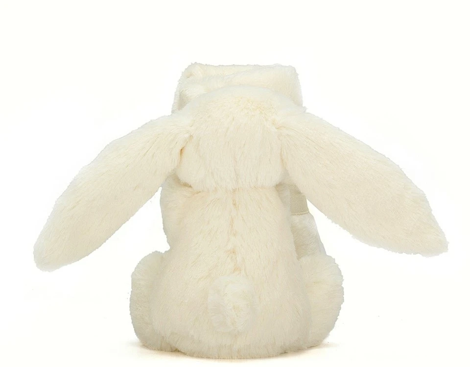 Jellycat Schnuffeltuch Bashful Hase Cremefarben - 33 Cm 4 Jellycat Schnuffeltuch Bashful Hase Cremefarben - 33 Cm – Bild 2