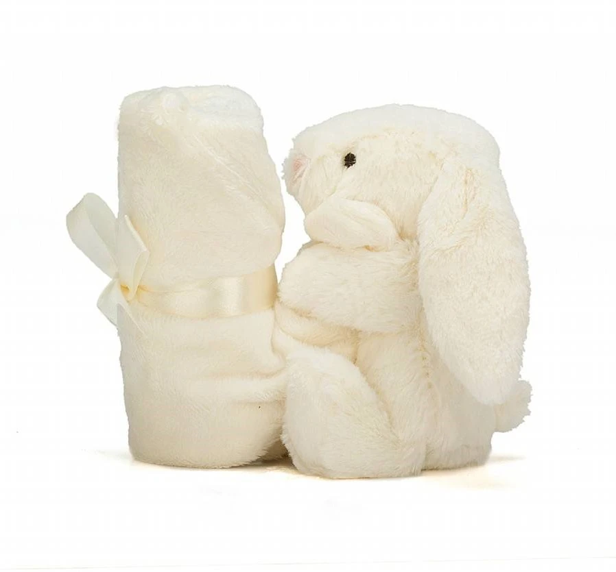 Jellycat Schnuffeltuch Bashful Hase Cremefarben - 33 Cm 5 Jellycat Schnuffeltuch Bashful Hase Cremefarben - 33 Cm – Bild 3