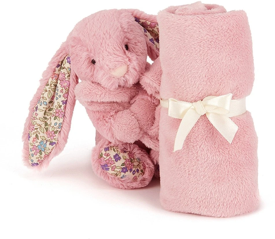 Jellycat Schnuffeltuch Hase Tulpe Geblümt - 23 Cm 5 Jellycat Schnuffeltuch Hase Tulpe Geblümt - 23 Cm – Bild 3