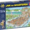Jumbo 20039 Jan Van Haasteren-Ab In Den Pool-1000 Teile Puzzlespiel, Mehrfarben -Djeco Geschaft jumbo 20039 jan van haasteren ab in den pool 1000 teile puzzlespiel mehrfarben