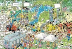 Jumbo 20047 Das Film Set-2000 Teile Puzzlespiel, Mehrfarbig -Djeco Geschaft jumbo 20047 das film set 2000 teile puzzlespiel mehrfarbig 2