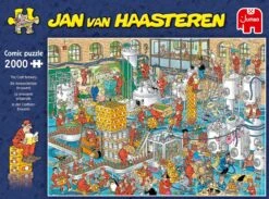 Jumbo Jan Van Haasteren Puzzle Die Handwerksbrauerei - 2000 Teile -Djeco Geschaft jumbo jan van haasteren puzzle die handwerksbrauerei 2000 teile 2