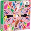 Kaleido-Birds Family Puzzle: 500 Piece