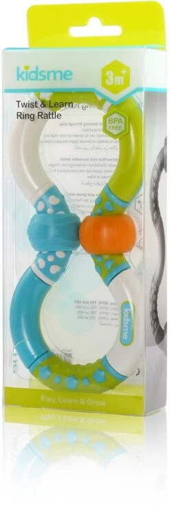 KidsMe Twist & Learn Ring Rattle -Djeco Geschaft kidsme twist learn ring rattle 2