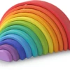 Kinderfeets Holzspielzeug Regenbogen Groß - Mehrfarbig -Djeco Geschaft kinderfeets holzspielzeug regenbogen gross mehrfarbig