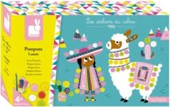 Janod Kreativ-Set Glanz-Traumfänger "Einhörner" 3 Stück