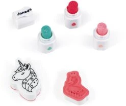 Janod Kreativ-Set Pompon-Karten "Lamas" 3 Stück -Djeco Geschaft kreativ set pompon karten quot lamas quot 3 stueck 3