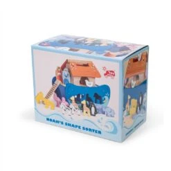 Le Toy Van – Steckspiel „Arche Noah“ | Pädagogisches Sensorikspiel Für Babys Mit Arche Und Bunten Bauklötzen – Geeignet Für Kinder Ab 2 Jahren -Djeco Geschaft le toy van steckspiel arche noah paedagogisches sensorikspiel fuer babys mit arche und bunten baukloetzen geeignet fuer kinder ab 2 jahren 2