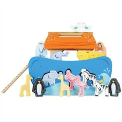 Le Toy Van – Steckspiel „Arche Noah“ | Pädagogisches Sensorikspiel Für Babys Mit Arche Und Bunten Bauklötzen – Geeignet Für Kinder Ab 2 Jahren -Djeco Geschaft le toy van steckspiel arche noah paedagogisches sensorikspiel fuer babys mit arche und bunten baukloetzen geeignet fuer kinder ab 2 jahren 3