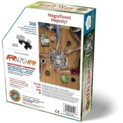 Madd Capp I AM 300 Puzzle: WHITE TIGER 40.64x40.64cm, 300pcs, In Doos 18.42x21.91x5.72cm, Madd Capp Puzzle, 10+ -Djeco Geschaft madd capp i am 300 puzzle white tiger 4064x4064cm 300pcs in doos 1842x2191x572cm madd capp puzzle 10plus 3