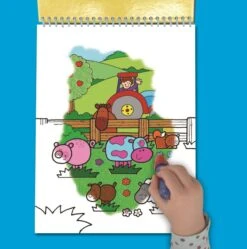 Magisches Wassermalbuch - Bauernhof -Djeco Geschaft magisches wassermalbuch bauernhof 3