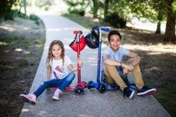 Maxi Micro Deluxe Scooter Caribbean Blue LED -Djeco Geschaft maxi micro deluxe scooter caribbean blue led 3