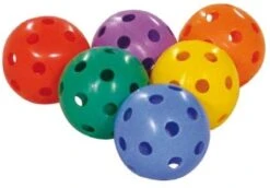 Megaform 6er Set Unihockeybälle 6 Farben