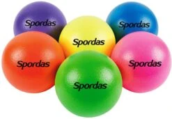 Megaform Set Mit 6 Neonfarbenen Schaumstoffbällen