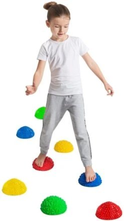 Megaform Set Mit 8 Sensorischen Balance-Pods