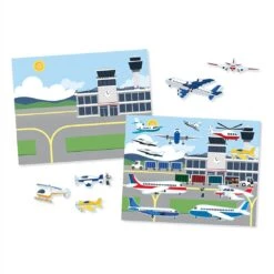 Melissa & Doug Block Mit Wiederbenutzbaren Stickern - Fahrzeuge