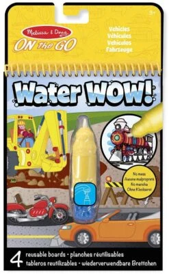 Melissa & Doug Malblock - Enthüllung Mit Wasser - Fahrzeuge