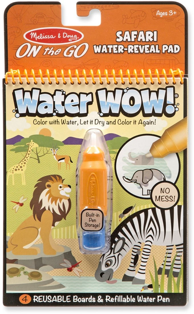 Melissa & Doug Malblock - Enthüllung Mit Wasser - Safari 3 Melissa & Doug Malblock - Enthüllung Mit Wasser - Safari