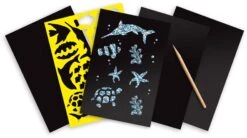 Melissa & Doug Scratch-Art-Blätter Meerestiere -Djeco Geschaft melissa doug scratch art blaetter meerestiere 3