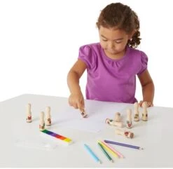 Melissa & Doug Stempel Mit Holzgriff Luxusausführung -Djeco Geschaft melissa doug stempel mit holzgriff luxusausfuehrung 2