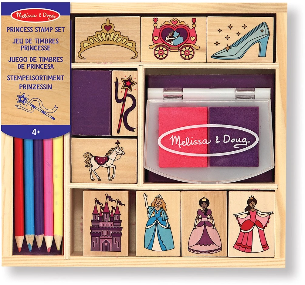 Melissa & Doug Stempelsortiment Prinzessin 4 Melissa & Doug Stempelsortiment Prinzessin – Bild 2