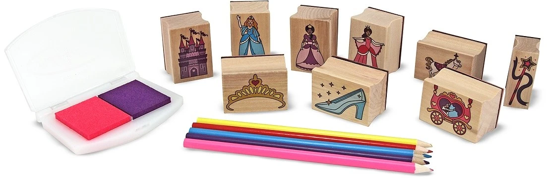 Melissa & Doug Stempelsortiment Prinzessin 3 Melissa & Doug Stempelsortiment Prinzessin