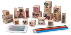 Melissa & Doug Stempelszenen - Bauerngehöft 6 Melissa & Doug Stempelszenen - Bauerngehöft -Djeco Geschaft melissa doug stempelszenen bauerngehoeft 2