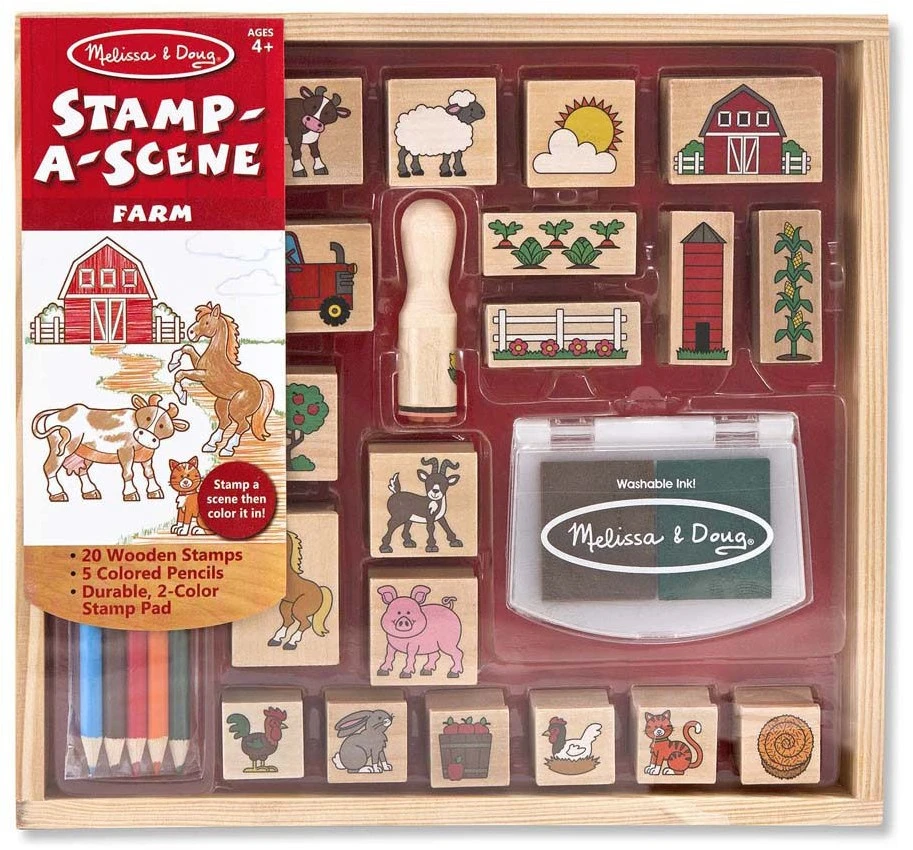 Melissa & Doug Stempelszenen - Bauerngehöft 5 Melissa & Doug Stempelszenen - Bauerngehöft – Bild 3