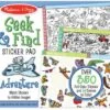 Melissa & Doug Suchen & Finden Sticker Pad - Abenteuer 1 Melissa & Doug Suchen & Finden Sticker Pad - Abenteuer -Djeco Geschaft melissa doug suchen finden sticker pad abenteuer