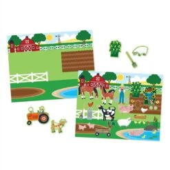 Melissa & Doug Wiederbenutzbarer Stickerblock - Habitate