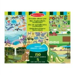 Melissa & Doug Wiederbenutzbarer Stickerblock - Habitate 7 Melissa & Doug Wiederbenutzbarer Stickerblock - Habitate -Djeco Geschaft melissa doug wiederbenutzbarer stickerblock habitate 3