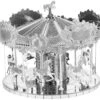 Merry Go Round: Metall Earth 3D Miniatur-Karussell-Laser-Schnitt Model Kit 2 Blatt 1 Merry Go Round: Metall Earth 3D Miniatur-Karussell-Laser-Schnitt Model Kit 2 Blatt -Djeco Geschaft merry go round metall earth 3d miniatur karussell laser schnitt model kit 2 blatt
