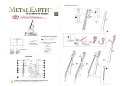 Metal Earth - Bassgeige -Djeco Geschaft metal earth bassgeige 3