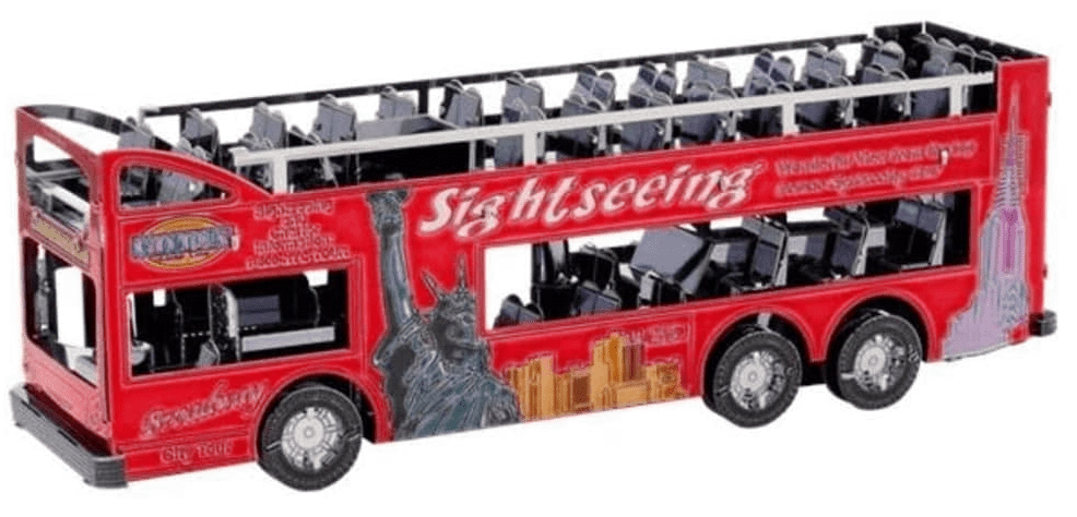 Metal Earth: Big Apple Tour Bus 3 Metal Earth: Big Apple Tour Bus