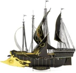 Metal Earth ICONX - Games Of Thrones - Greyjoy Schiff Silence -Djeco Geschaft metal earth iconx games of thrones greyjoy schiff silence 3