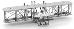 Metal Earth MMS042 Wright Brothers Airplane, Metal Model Lasergeschnittener 3D-Konstruktionsbausatz, 1 Metallplatine, Ab 14 Jahren 7 Metal Earth MMS042 Wright Brothers Airplane, Metal Model Lasergeschnittener 3D-Konstruktionsbausatz, 1 Metallplatine, Ab 14 Jahren -Djeco Geschaft metal earth mms042 wright brothers airplane metal model lasergeschnittener 3d konstruktionsbausatz 1 metallplatine ab 14 jahren 3