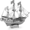 Metal Earth MMS049 Golden Hind Lasergeschnittener 3D-Konstruktionsbausatz, 2 Metallplatinen, Ab 14 Jahren -Djeco Geschaft metal earth mms049 golden hind lasergeschnittener 3d konstruktionsbausatz 2 metallplatinen ab 14 jahren