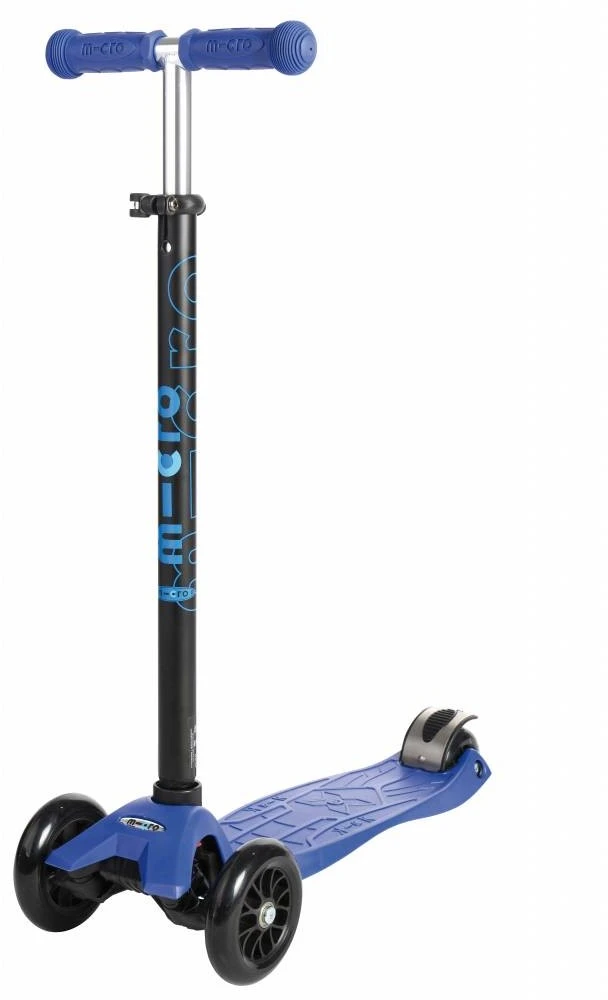 Micro Kinderroller Maxi Kickboard Blau Mit T-Lenker 3 Micro Kinderroller Maxi Kickboard Blau Mit T-Lenker
