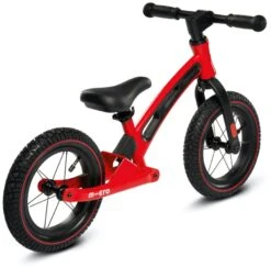 Micro Mobility GB0033 Micro Balance Bike Deluxe Laufrad, Schwarz-Rot -Djeco Geschaft micro mobility gb0033 micro balance bike deluxe laufrad schwarz rot 3