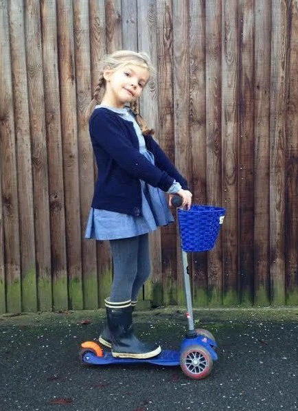 Micro Roller Zubehör Rollerkorb Blau 4 Micro Roller Zubehör Rollerkorb Blau – Bild 2