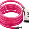Micro Sicherheitssicherheit, Rosa Kabelschloss Für Jungen Und Mädchen, Geeignet Für Fahrrad, Roller, Fahrradzubehör -Djeco Geschaft micro sicherheitssicherheit rosa kabelschloss fuer jungen und maedchen geeignet fuer fahrrad roller fahrradzubehoer