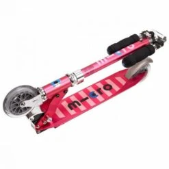 Micro Sprite Purple Stripe (Special Edition) -Djeco Geschaft micro sprite step led roze met strepen